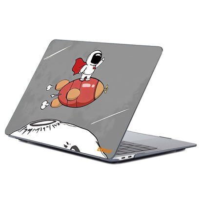 Space Landing Hard Case Cover for MacBook Air 2020 13.3 inch A1932/A2179/A2337 Rocket Astronaut