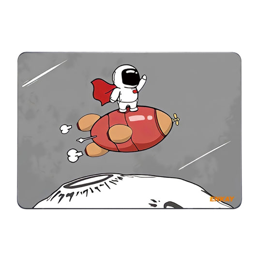 Space Themed Hard Case Cover for 2021 MacBook Pro 14 inch A2442 - Rocket Astronaut