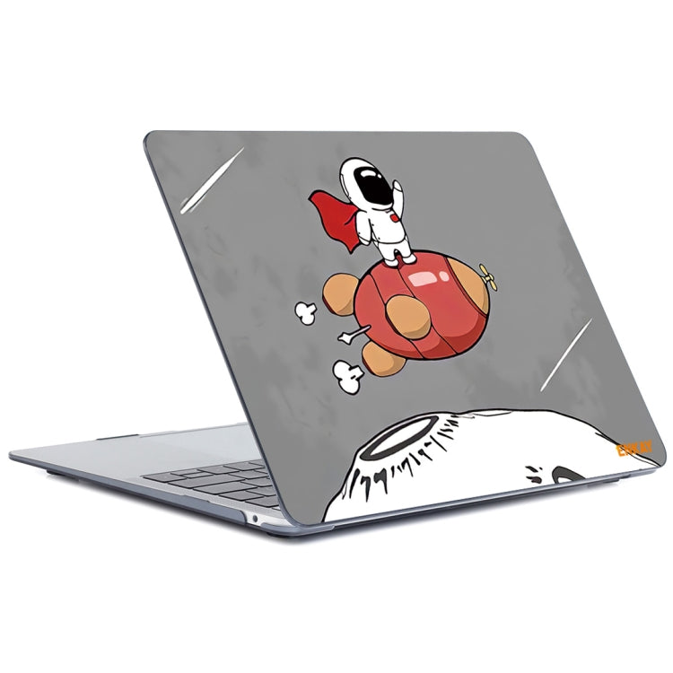 Space Themed Hard Case Cover for 2021 MacBook Pro 14 inch A2442 - Rocket Astronaut