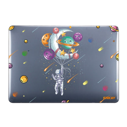 Space Themed Hard Case Cover for 2021 MacBook Pro 14 inch A2442 - Balloon Astronaut