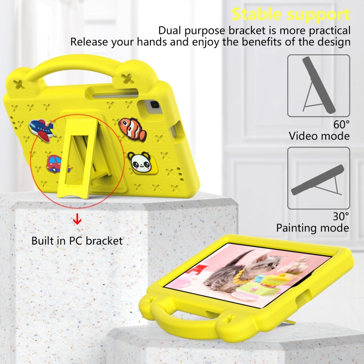Kids Shockproof Cover Case for Samsung Galaxy Tab A8 2021 10.5 inch Yellow