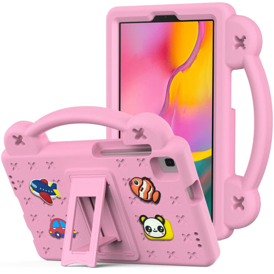 Kids Shockproof Cover With Kick Stand For Galaxy Tab A8 2019 (T290) Pink