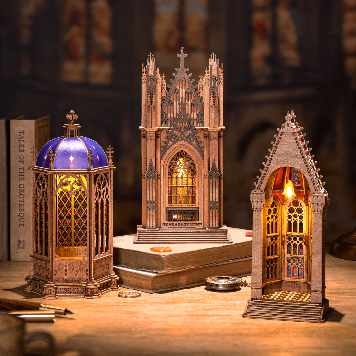 Robotime Starry Dome Cathedral 3D Wooden Puzzle
