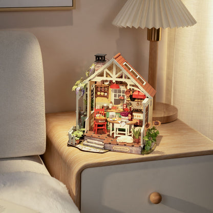 Robotime Sunlit Farmhouse Kitchen DIY Miniature House