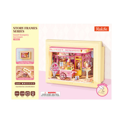 Robotime Sweet Scoopery Ice Cream 3D Wooden Puzzle