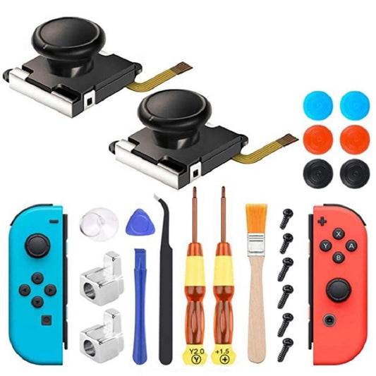 23 in 1 Repair Kit with Tools For Nintendo Switch Joy-Con Controllers