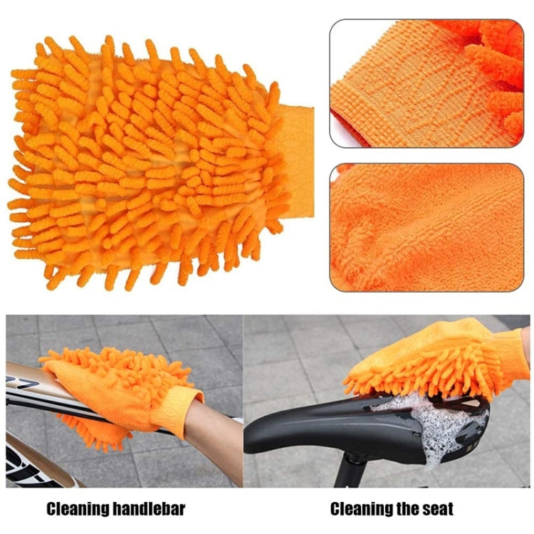 Bike Cleaning Tool Set 7 pcs With Chain Cleaner Cycling Cleaner