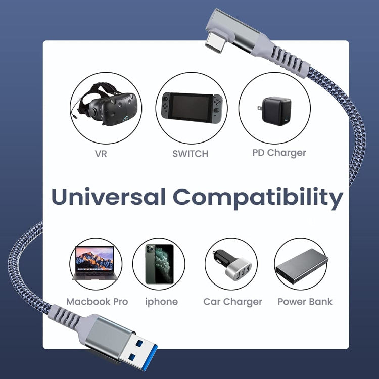 Elbow 7m USB to USB Type C Link Cable For Oculus Quest 1 & 2 - Gen 3.2