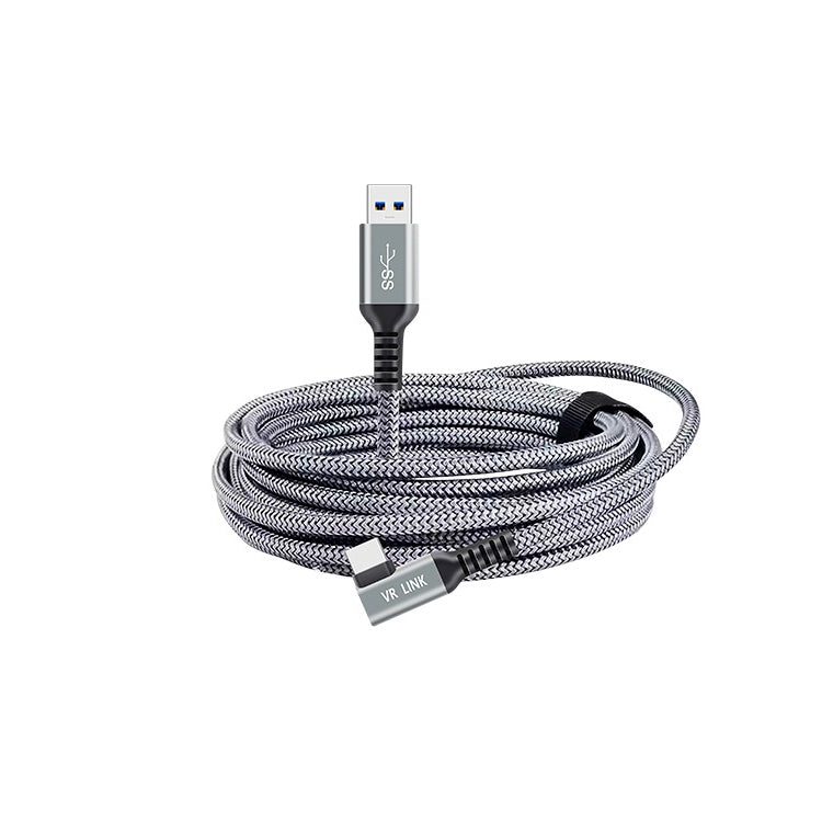 Braided Elbow 7m USB to USB Type C Link Cable Oculus Quest 1 & 2 - Gen 3.2