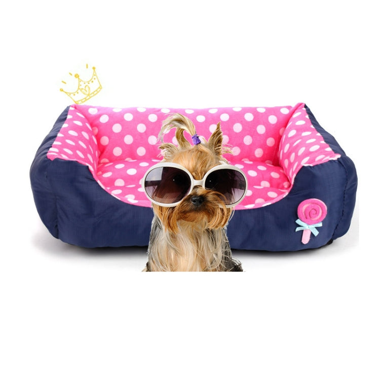 Luxury Cat Bed With Removable Cushion Pink