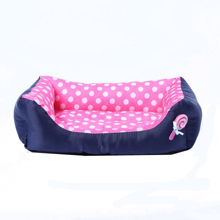 Luxury Cat Bed With Removable Cushion Pink