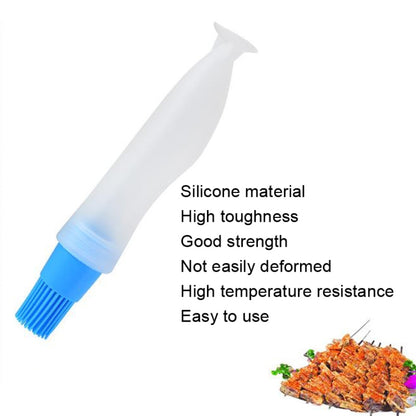 4 Silicone Basting Brushes With Refillable Bottles