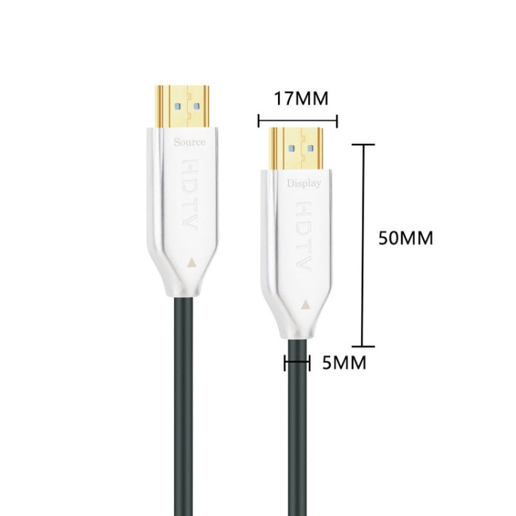 15m High Speed Ultra High 4K HDMI Fiber Optic Cable Male To Male