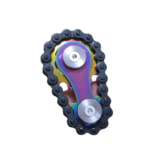 Chain Gyro Bearings Fidget Spinner Stress-Relieving Fidget Toy for Kids and Adults