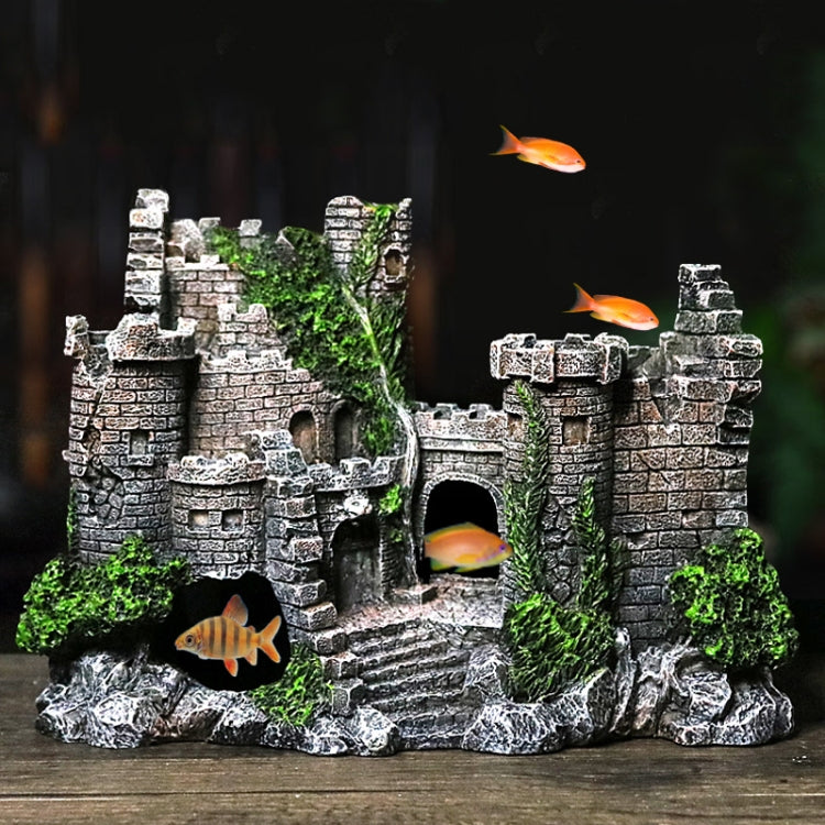 Aquarium Fish Tank Resin Decor Statue