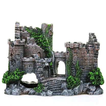 Aquarium Fish Tank Resin Decor Statue
