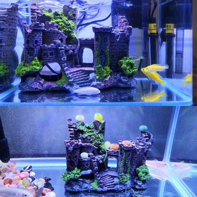 Aquarium Fish Tank Resin Decor Statue