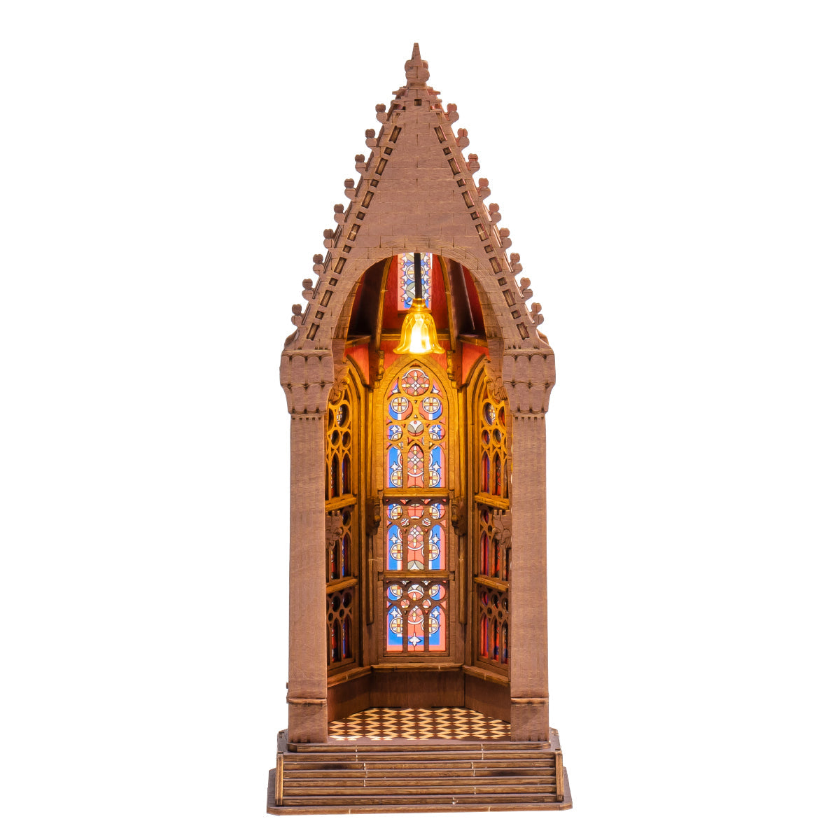 Robotime Geometric Cathedral 3D DIY Wooden Puzzle
