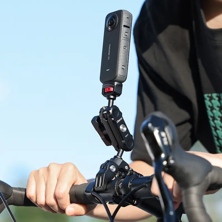 Ulanzi CO17 Super Clamp with Dual Ballhead Magic Arm For Action Cameras