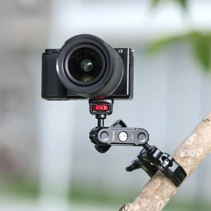 Ulanzi CO17 Super Clamp with Dual Ballhead Magic Arm For Action Cameras