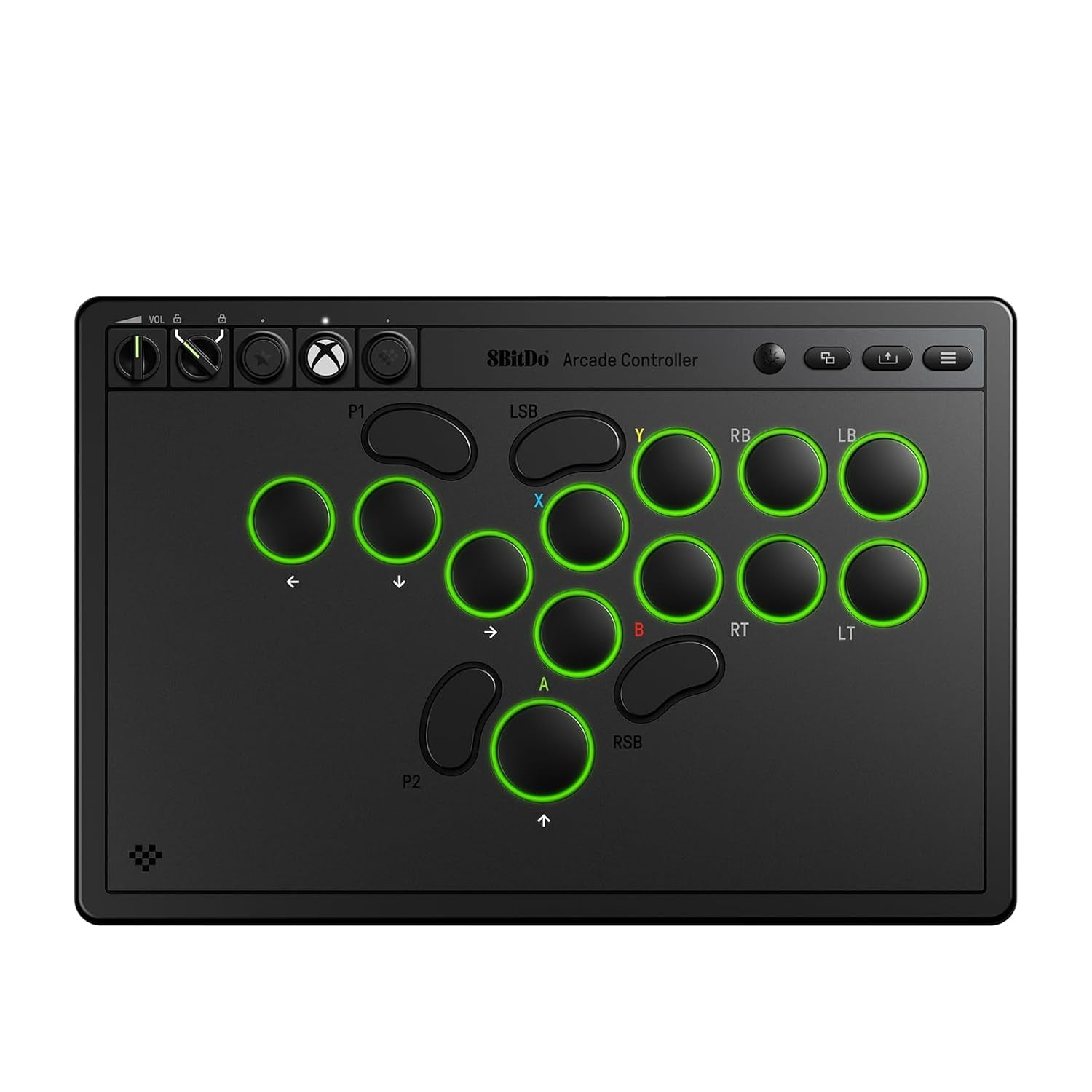 8BitDo Retro Wireless All-Button Arcade Controller For XBox X|S XBox O