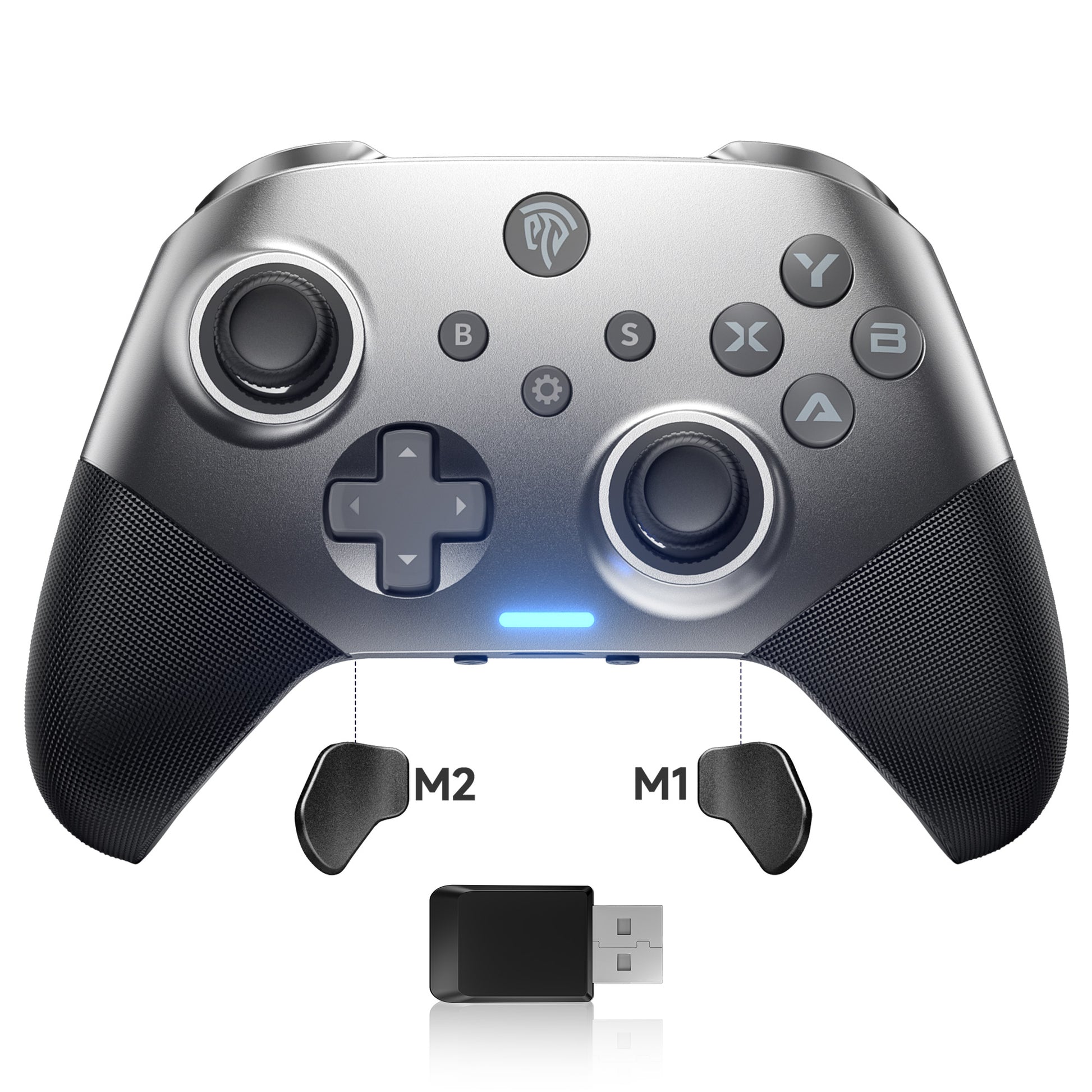 EasySMX X10 Hall Effect Gaming Controller For PC / Steam / Nintendo Switch