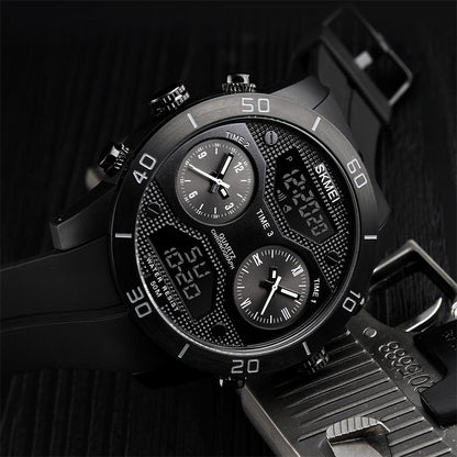 Skmei 1355 Men's Multifunctional Sports Watch with Alarm and Stopwatch Blue