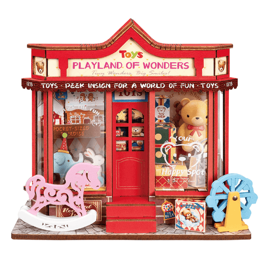 Robotime Whimsy Toy Shop DIY Miniature House
