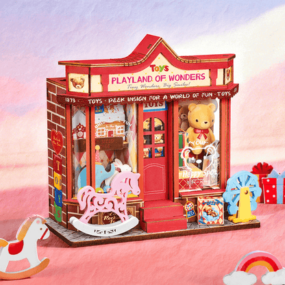 Robotime Whimsy Toy Shop DIY Miniature House