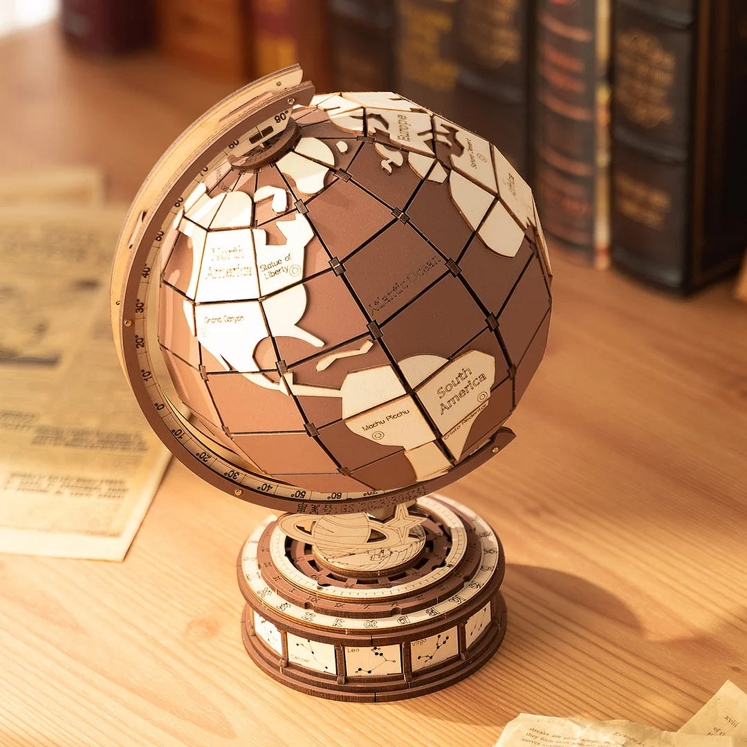 Robotime Global Wonders DIY 3D Wooden Puzzle
