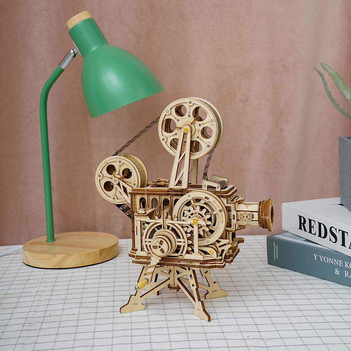 Robotime Vitascope Movie Projector 3D DIY Wooden Puzzle