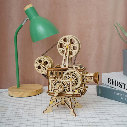 Robotime Vitascope Movie Projector 3D DIY Wooden Puzzle