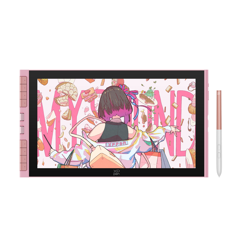 XPPen Artist 12 3rd Gen Display Graphics Drawing Tablet & Stylus Pink