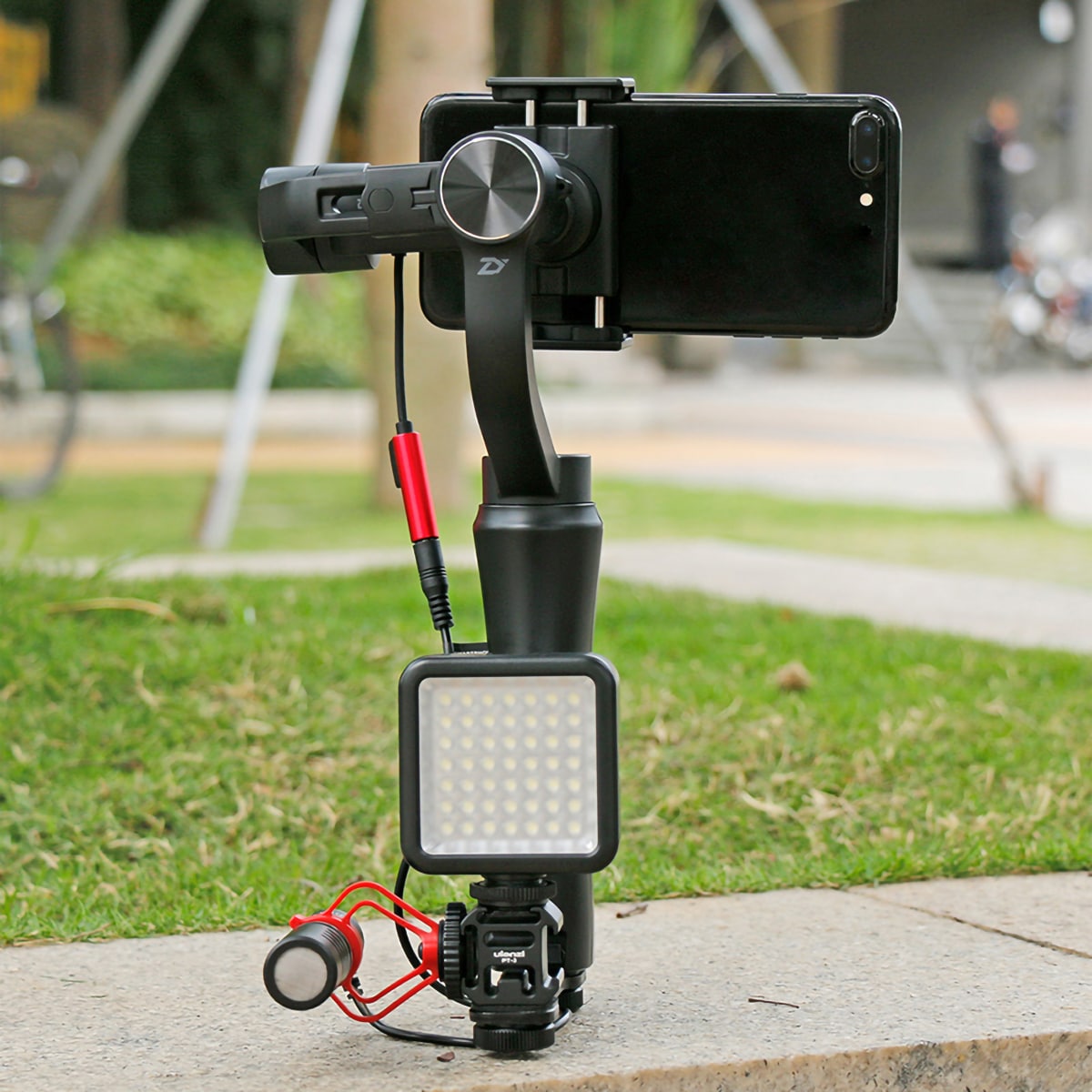 Ulanzi PT-3 Triple Cold Shoe Extension Bracket for Cameras & Smartphones 
