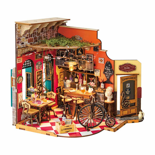 Robotime Cheers Bar & Dining DIY 3D Miniature House