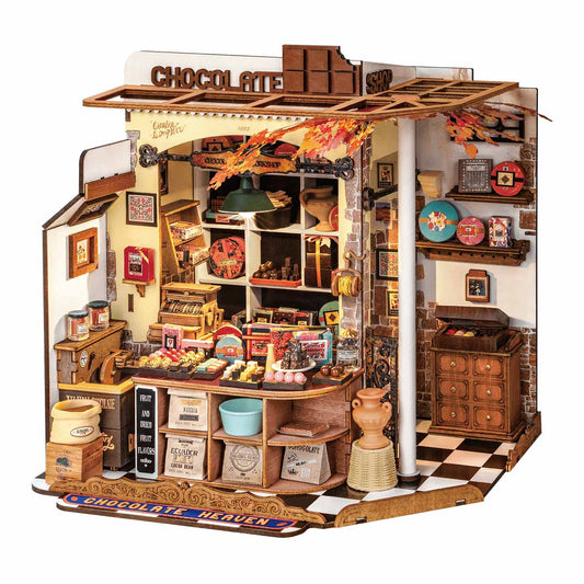 Robotime Henry's Chocolate DIY 3D Miniature House