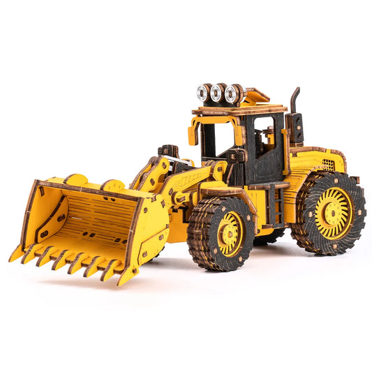 Robotime Bulldozer Engineering Vehicle 3D Wooden Puzzle