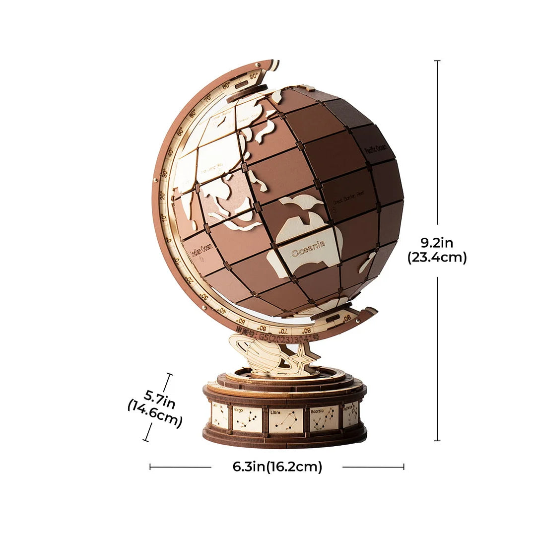 Robotime Global Wonders DIY 3D Wooden Puzzle