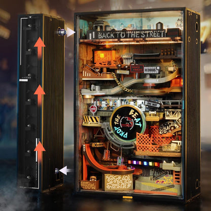 Robotime Hip-Hop Street Marble Run Mechanical 3D Puzzle