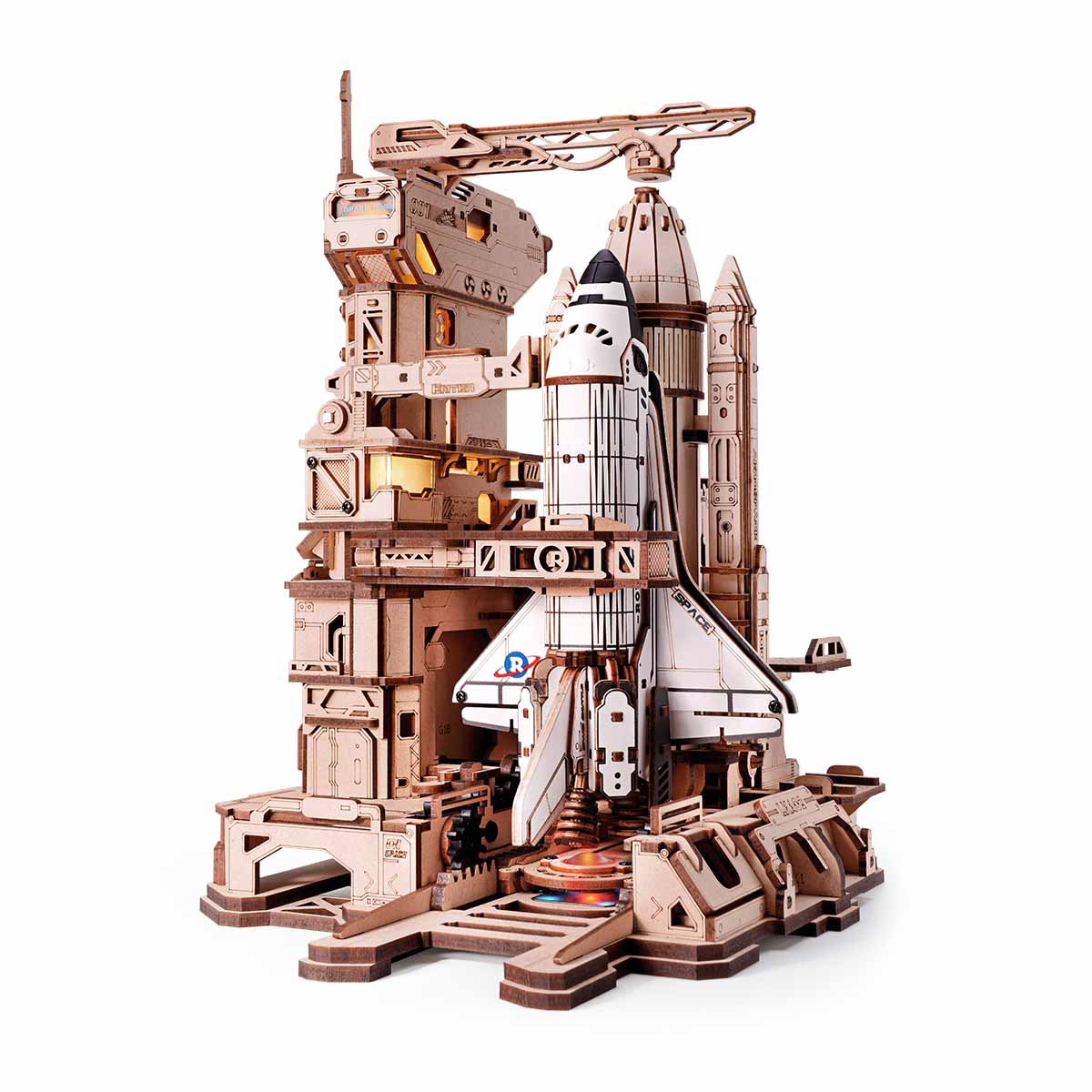 Robotime Space Shuttle 3D DIY Wooden Puzzle