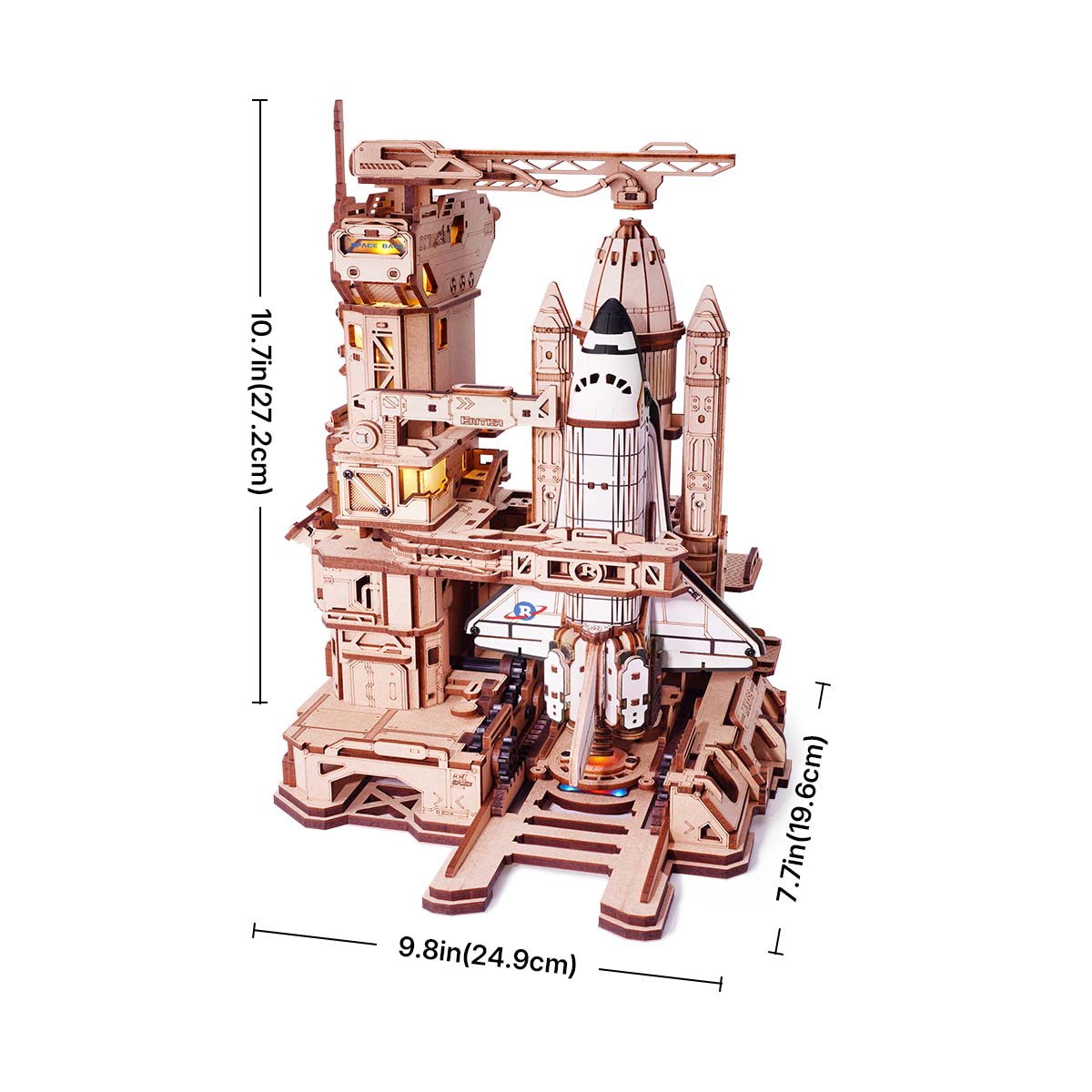 Robotime Space Shuttle 3D DIY Wooden Puzzle