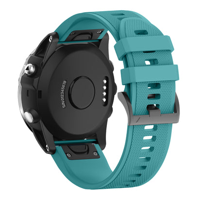 Release Silicone Sports Band Strap Garmin Fenix 5 22mm Teal - We Love Gadgets