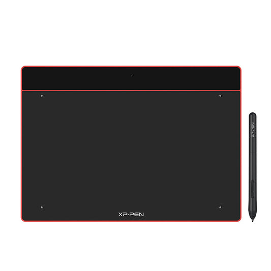 XPPen Deco Fun S Graphics Drawing Tablet Red