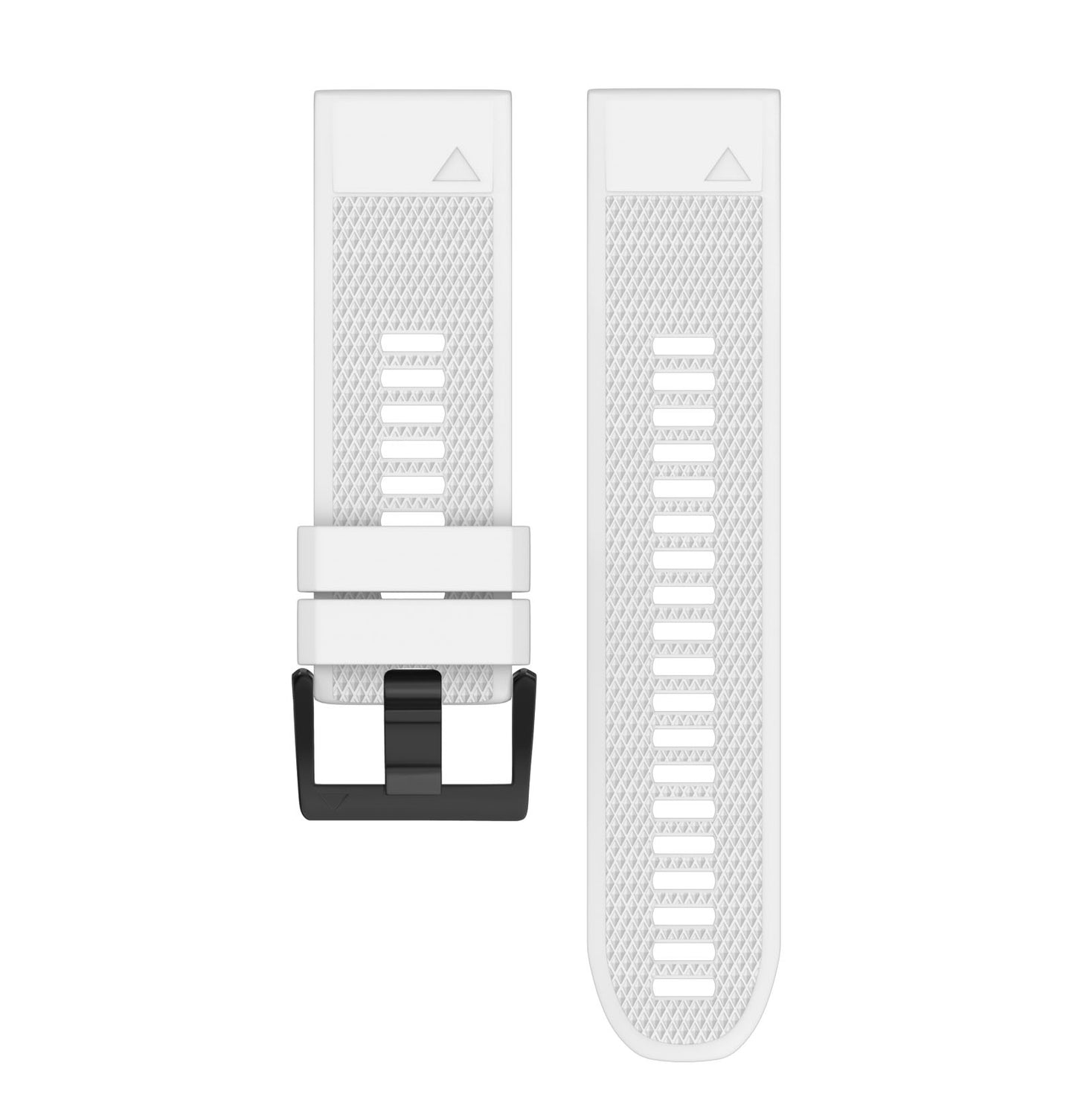 Quick Release Silicone Sports Band Strap Garmin Fenix 5 22mm White - We Love Gadgets