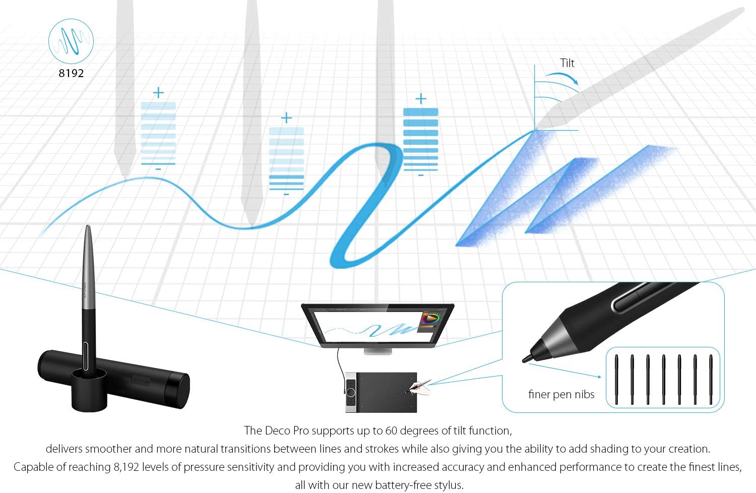 XPPen Deco Pro M Graphics Drawing Tablet - We Love Gadgets