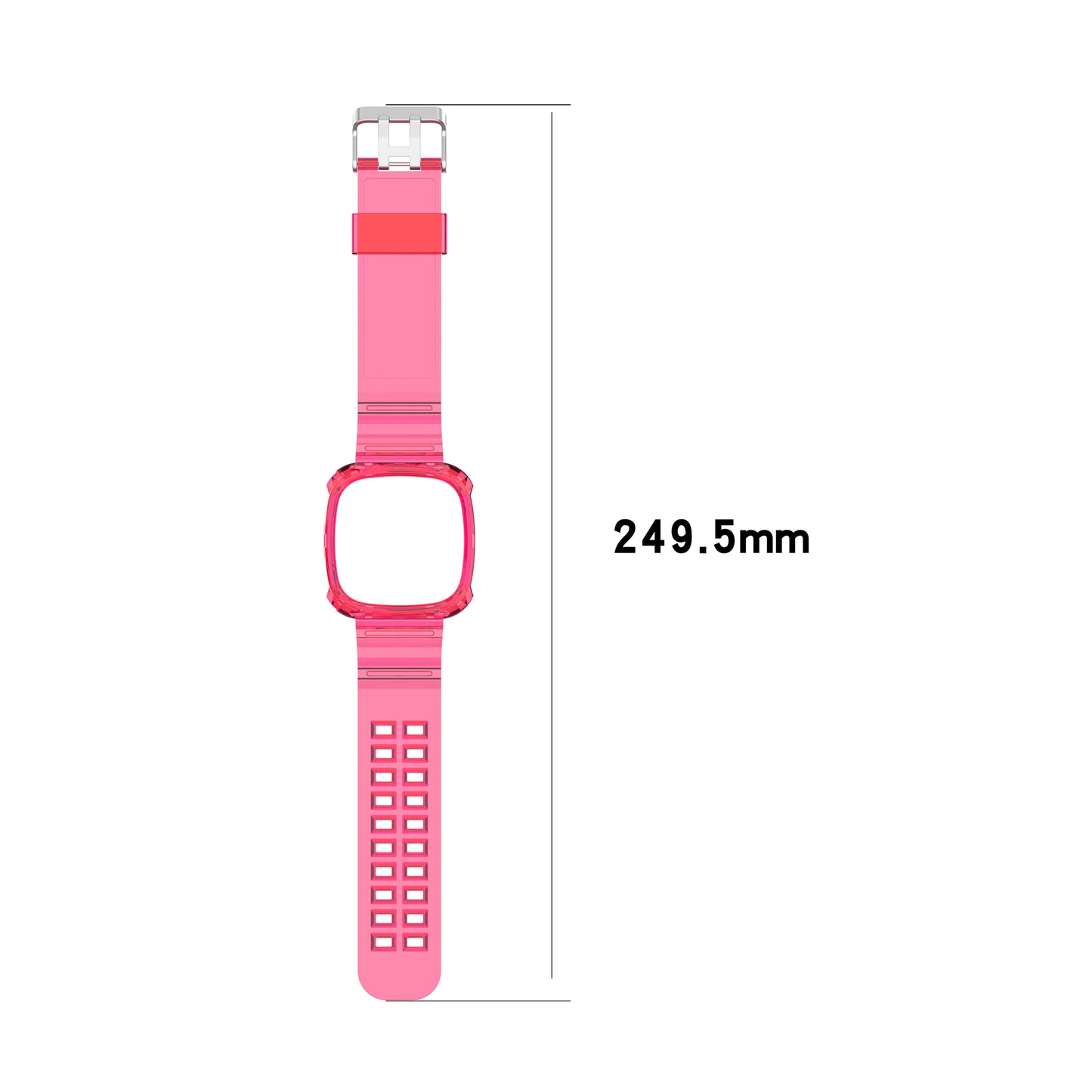 Fitbit Versa 3 & Sense Transparent Watch Strap Band & Screen Cover