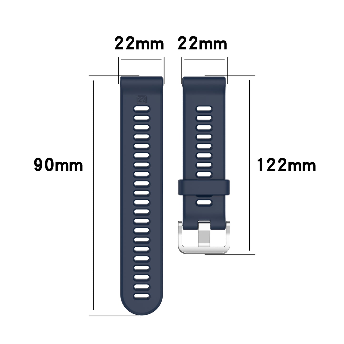 Replacement Band Strap For Garmin Forerunner 745 Red