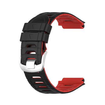 Silicone Band Strap For Garmin Forerunner 920XT Black Red