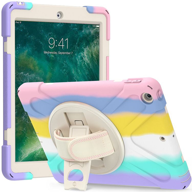 Shockproof Case Cover With Stand & Hand & Shoulder Strap iPad