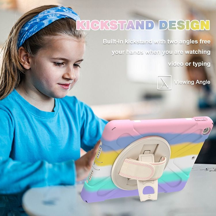 Shockproof Case Cover With Stand & Hand & Shoulder Strap iPad